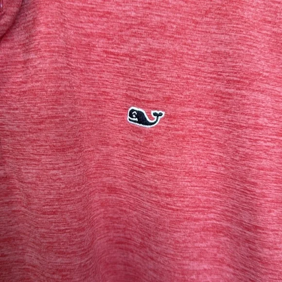 Vineyard Vines St. Kitts Bowline Fit Heathered Red Polo Shirt - Picture 4 of 10